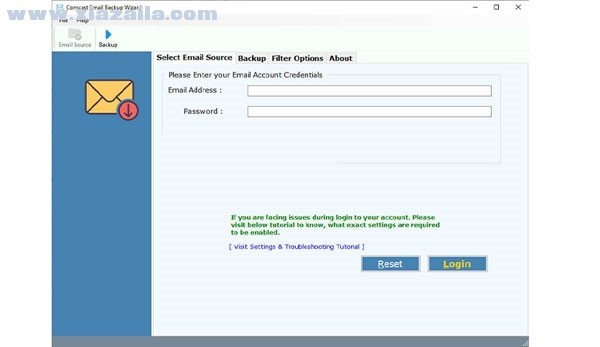 Comcast Email Backup Wizard(电子邮件转换工具) v6.0官方版