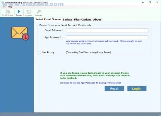 Yandex Mail Backup Wizard(电子邮件备份软件) v6.1官方版