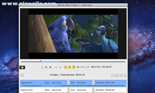 Xilisoft Video Cutter for mac(视频剪辑软件) v2.0.1
