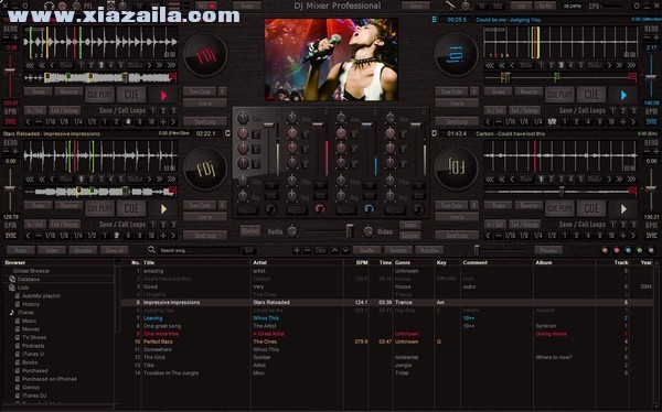 DJ Mixer pro for MAC(dj音乐制作软件) v3.6.5