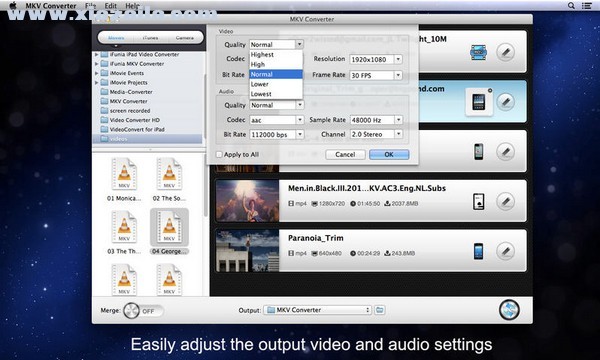 iFunia MKV Converter for Mac(视频转换器) v4.1.1