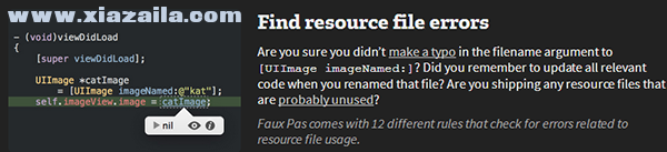 FauxPas for Mac(Xcode辅助工具) v1.6.2