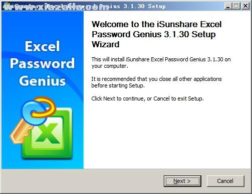 iSunshare Excel Password Genius(excel密码恢复软件) v3.1.30官方版
