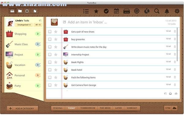 TasksBox for Mac(任务管理器) v1.0.5
