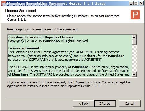iSunshare PowerPoint Unprotect Genius(PowerPoint解除保护软件) v3.1.1官方版