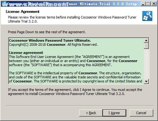 Cocosenor Windows Password Tuner Ultimate(密码恢复软件) v3.20官方版