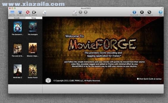 MovieFORGE for mac(视频管理软件) v4.0