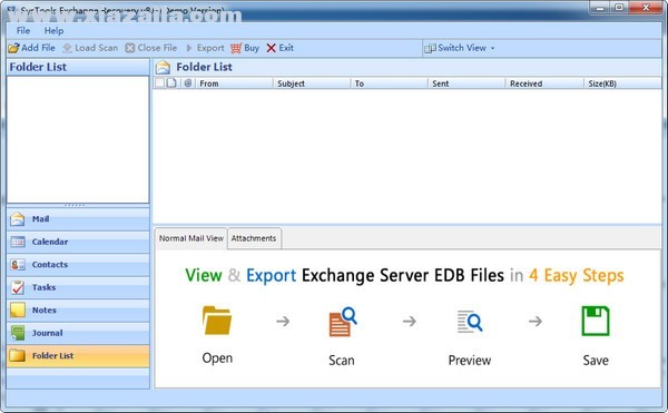 SysTools Exchange Recovery(edb文件恢复软件) v9.1官方版