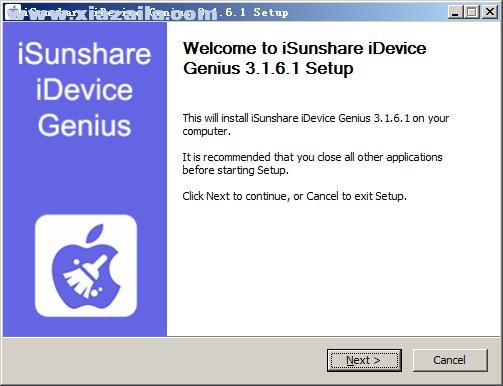 iSunshare iDevice Genius(苹果设备清理软件) v3.1.6.1官方版