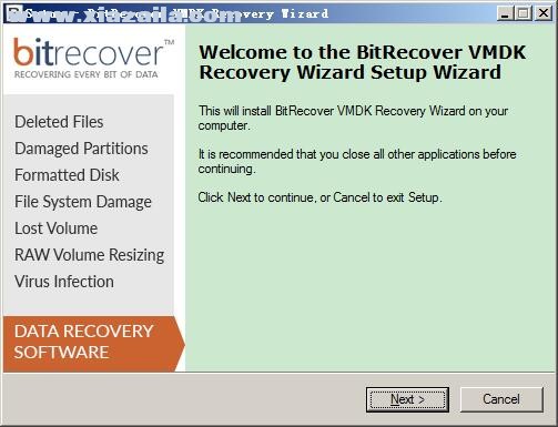 BitRecover VMDK Recovery Wizard(VMDK数据恢复软件) v3.2官方版
