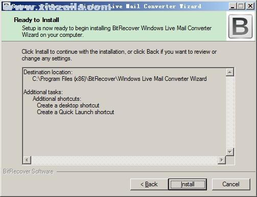 BitRecover Windows Live Mail Converter Wizard v7.3.0.0官方版