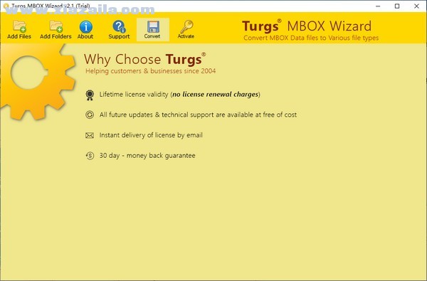 Turgs MBOX Wizard(MBOX计算工具) v2.1官方版