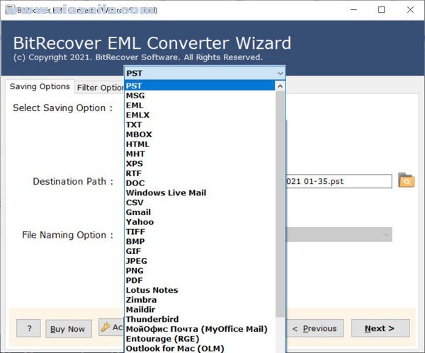 BitRecover EMLX Converter Wizard(EMLX文件转换软件) v9.3.0官方版