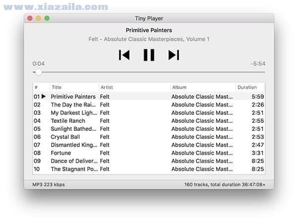 Tiny Player for Mac(苹果<a href=