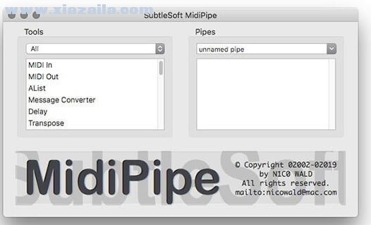 MidiPipe for Mac(midi音乐处理软件) v1.5.6