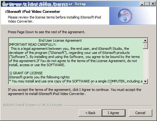 iStonsoft iPod Video Converter(iPod视频转换软件)(2)