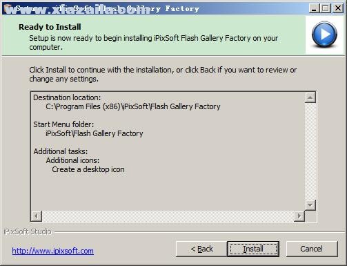iPixSoft Flash Gallery Factory(专业幻灯片制作软件) v3.3.0官方版