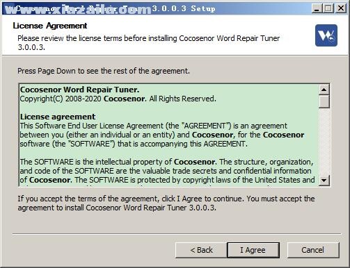 Cocosenor Word Repair Tuner(Docx文件修复工具) v3.0.0.3官方版