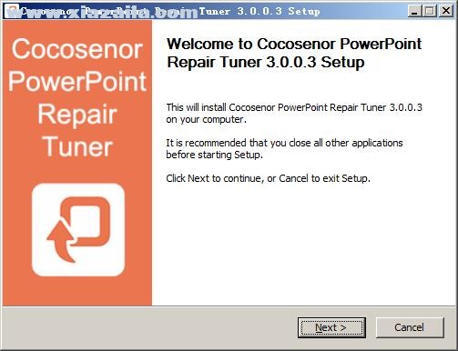 Cocosenor PowerPoint Repair Tuner(PPTX修复软件) v3.0.0.3官方版
