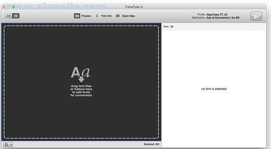 TransType for Mac(字体转换软件) v4.0.1