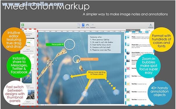 Orion Markup for Mac(图片添加标注工具) v3.04