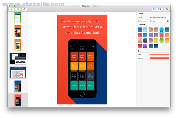 Screenshot Designer for Mac(设计软件) v1.1