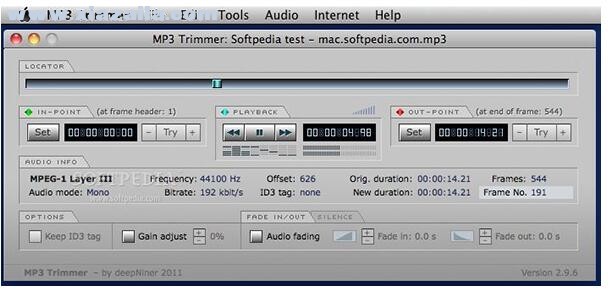MP3 Trimmer for Mac(音乐剪辑工具) v3.1