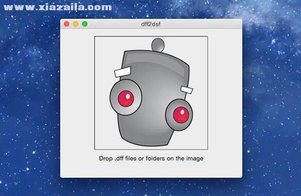 dff2dsf for Mac(dff转dsf工具) v1.2.5