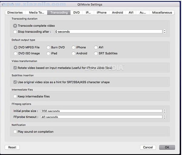 QtlMovie for Mac(视频编码器软件) v1.11