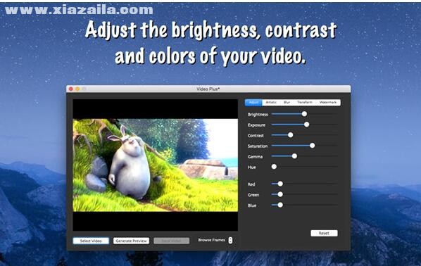 Video Plus for Mac(视频编辑处理工具) v1.1