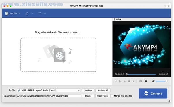 AnyMP4 MP3 Converter for Mac(mp3格式转换器) v8.2.16.94817
