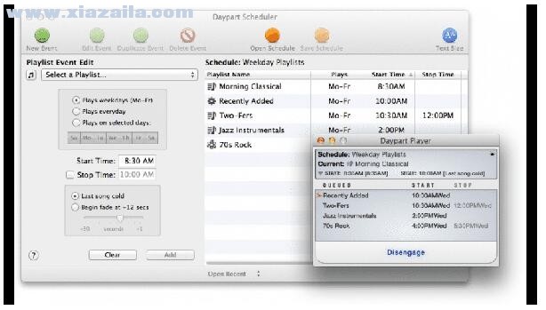 Daypart for Mac(iTunes音乐辅助播放软件) v2.6.0