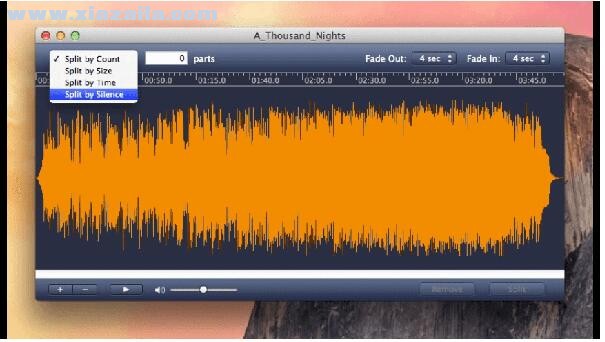 MP3 Splitter for Mac(mp3分割软件) v5.0.1