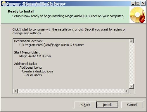 Magic Audio CD Burner(cd刻录软件) v1.4.3免费版