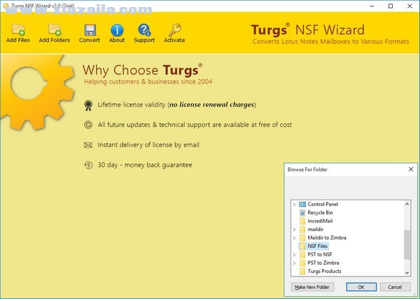 Turgs NSF Wizard(NSF文件转换软件) v3.1.0官方版
