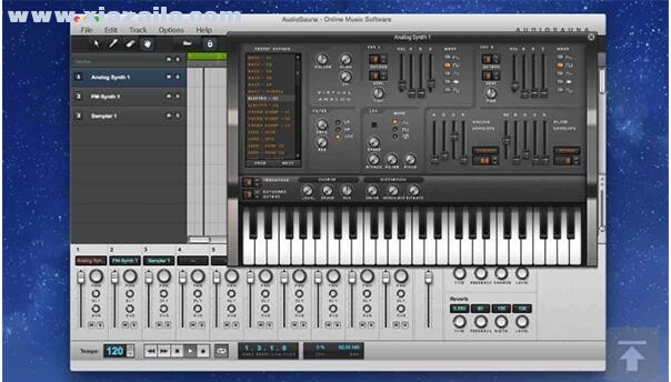 AudioSauna for Mac(音乐制作软件) v1.0