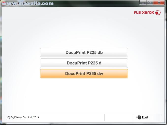 富士施乐Fuji Xerox DocuPrint P265 dw打印机驱动 v1.00.00官方版