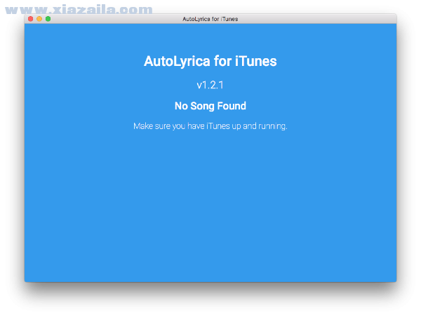 AutoLyrica for Mac(itunes歌词辅助软件) v1.1