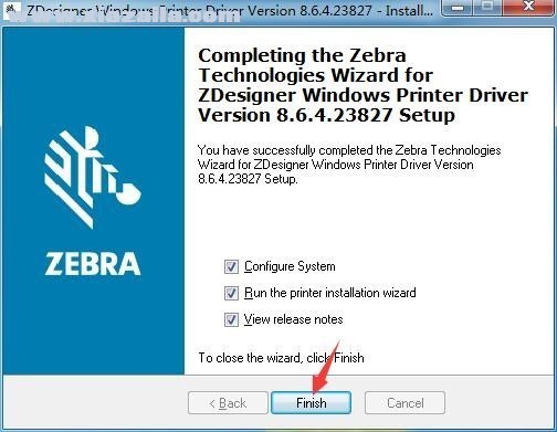 斑马Zebra ZQ320打印机驱动 官方版