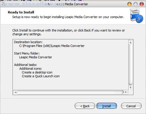 Leapic Media Converter(媒体转换软件) v5.0官方版