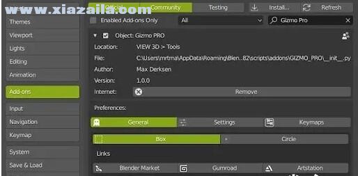 Gizmo PRO(Blender中心轴点控制插件) v3.3.1免费版